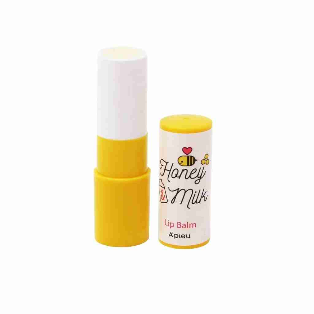 A'pieu Honey & Milk Lip Balm Korean Skincare, KBeauty Online Shop