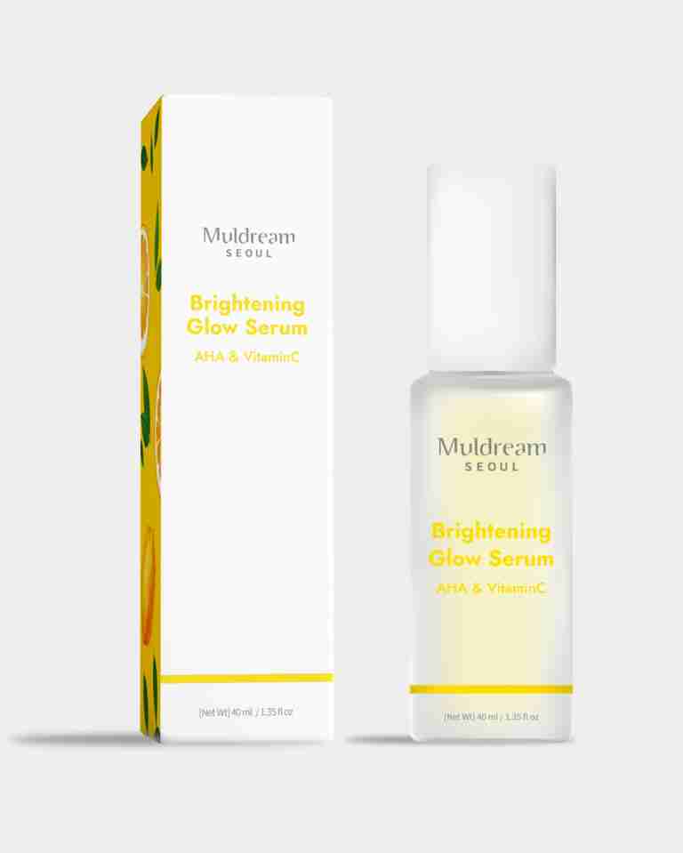 Muldream Brightening Glow Serum AHA Vitamin C 40ml VANESI'S SECRETS