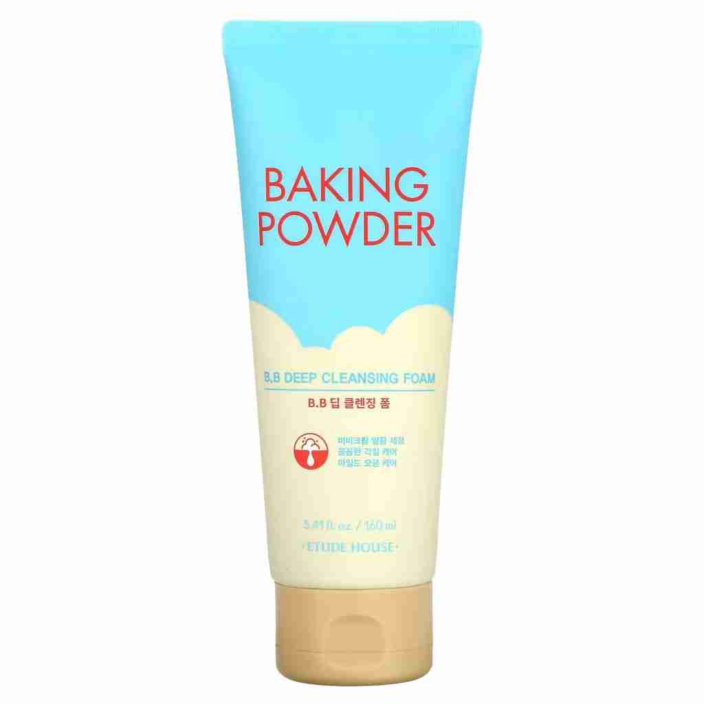 Etude Baking Powder B.B Deep Cleansing Foam 160ml Korean Skincare, K