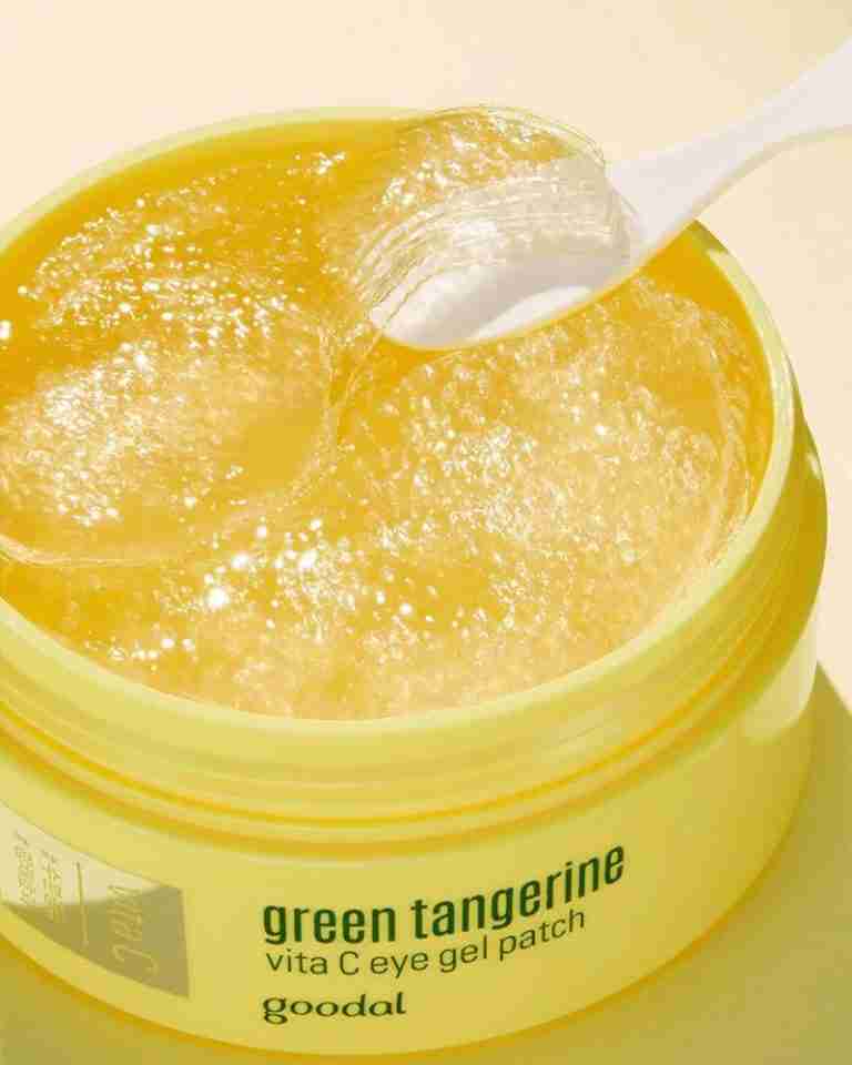 Goodal Green Tangerine Vita C Eye Gel Patch 60pcs Korean Skincare, K
