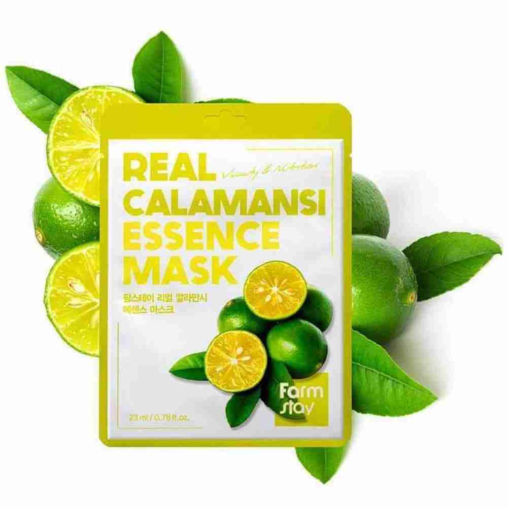 Farmstay Real Calamansi Essence Mask - Korean Skincare, K-Beauty Online ...